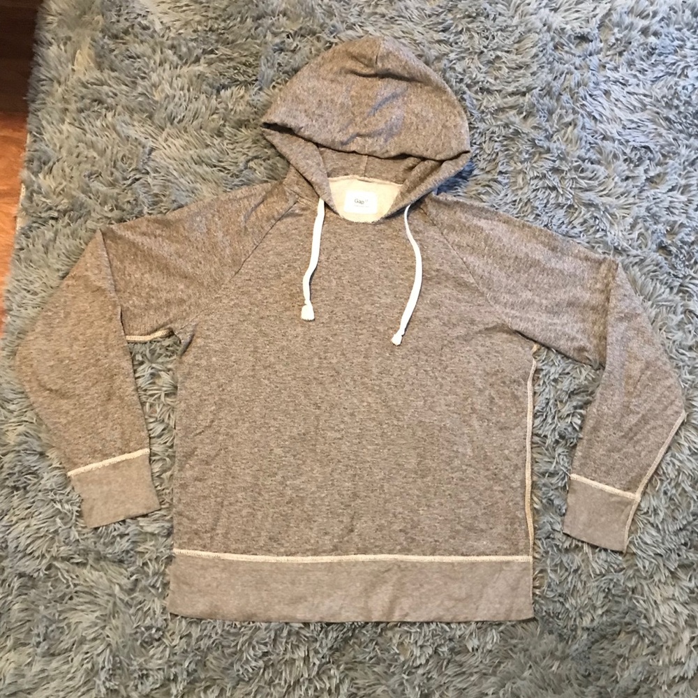 Gray Gap static hoodie.